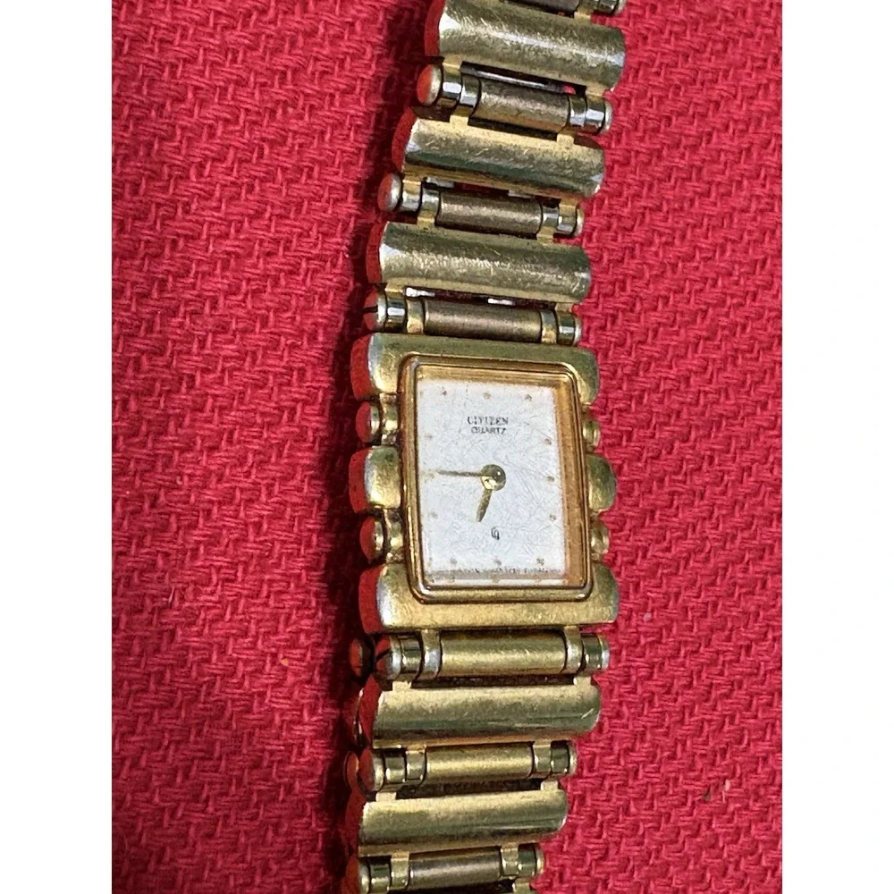 BEAUTIFUL‎ VINTAGE CLASSIC LADIES SIX JEWEL CITIZEN GOLD PLATED WATCH
